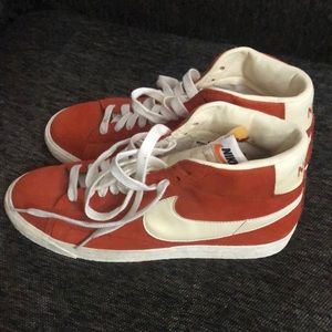 Nike blazer suede high top sneakers